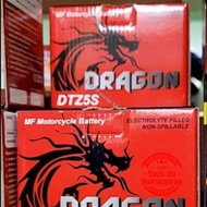 Motorcycle Battery Dragon MSX CLICK I SCOOPY AIRBLADE WAVE 110i WAVE125 FINO DTZ5S (12V 5Ah)