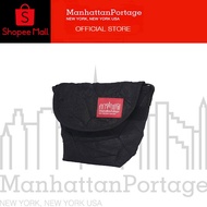 Manhattan Portage Crinkled And Crimped Polyester Mini Messenger Bag