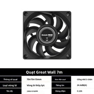 Great Wall Ultra Silent 12V DC Máy Tính PC Case Fan - 60MM/70MM/80MM/90MM Khung Xe Tản Nhiệt Làm Mát