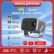 new A10PLUS convenient home projector 4K intelligent super clear home theater bedroom wireless wall