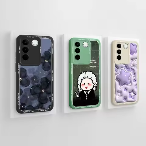 For Vivo S16 Vivo S16 Pro Phone Case Cartoons Style Liquid Silicone Back Cover For Vivo V27 Vivo V27