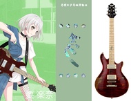 Anime Style Guitar Bass Fretboard Stickers