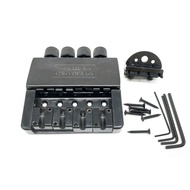 1 Set 4 String Headless Bass Guitar Bridge System Electric Bass Part for Headless Electric Bass Repl