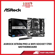 ASROCK B760M PRO A WIFI SOCKET 1700 MOTHERBOARD