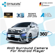 Toyota Alphard AGH30 Dynavin 360 Panoramic Camere 720P/1080P For Android Player