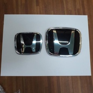 HONDA BLACK FRONT REAR LOGO EMBLEM HONDA HRV 2018-2019 SPECIAL PRICE