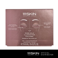 111SKIN Rose Gold Illuminating Eye Mask Box 8pcs x 6ml - Ultimate Eye Brightening | Reduce Dark Circ