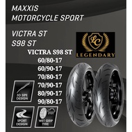 MAXXIS VICTRA S98 ST (TUBELESS ) SIZE 17 TAYAR TIRES 100%ORIGINAL 60/80-17 60/90-17 70/80-17 70/90-1