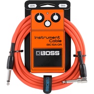 *Japan Brand* Boss® BIC-10A-BK Instrument Cable สายแจ็คกีตาร์ 10 ฟุต / 3 เมตร อย่างดี หัวตรง/หัวงอ +