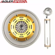 ADLERSPEED Racing Clutch Twin Disk For LANCER EVO 4 5 6 7 8 9 Standard Weight