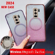 Casing samsung S9 Plus samsung s9 phone case Softcase Silicone shockproof Cover new design Wireless magnetic suction SFCSWX01