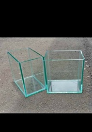 soliter akuarium  ukuran 15x10x15 kaca 5mm
