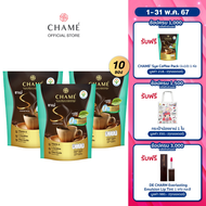 CHAME’ Sye Coffee Pack เจียวกู้หลาน ( 10 ซอง) 3 ถุง ชาเม่ ซาย คอฟฟี่ แพค กาแฟลดน้ำหนัก สำหรับคนที่เผาผลาญยาก น้ำหนักขึ้นง่าย