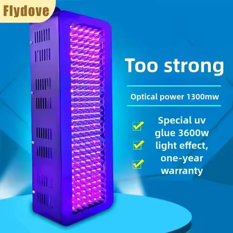 High Energy UV Curing Lamp Air-cooled 3000W 6000W UV Lamp Shadowless Glue 3D Printing Exposure Ink R