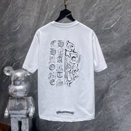 Chrome HeartsˉPure hand-cut sticker embroidery LOGO ch big sword Sanskrit embroidery sticker splicin