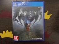 ☆小王子電視遊樂器☆[全新]PS4 獵魂 PREY 中文版~台南崇學店~限制級