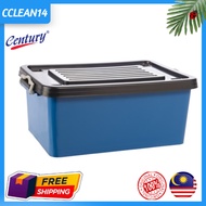7996SC CENTURY STORAGE BOX W/WHEEL 35L 7996BC Plastic box kotak plastik 收纳箱