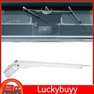 Luckybuyy-my Adjustable Stainless Steel Wiper Arm Electric Power 7 to 11Inch for Hot Rod Street Boat
