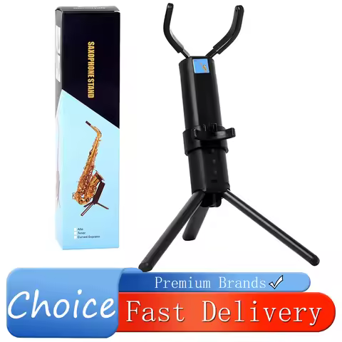 SLADE Tenor Alto Saxophone Stand Portable Foldable Professional Stand Metal Legs Tripod Wind Instrum