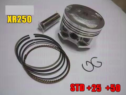 New Pistons Rings Set For Honda XR250 STD +25 +50 Motorbike Bore Size 73.25mm Motorcycle Engine Part