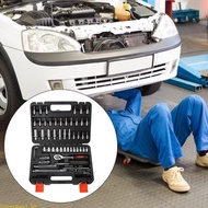 Best Comprehensive 53Pcs Socket Ratchet Wrench Set Bit Socket Garage Organization