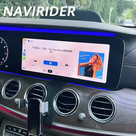 12.3" Car Radio For Mercedes Benz E Class E200 E300 E320 W213 2016-2020 Android 13 Video Player GPS 