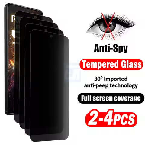 2-4Piece Privacy Anti-spy Tempered Glass For Asus ROG Phone 9 8 Pro 9 SE Zenfone 12 11 Ultra Screen 