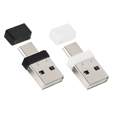 USB Type C 2 In 1 Mouse Jiggler Driver-Free Undetectable Mouse Shaker Automatic Mouse Wiggler for La