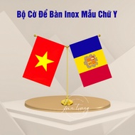 Stainless steel desk chess set, Vietnamese stainless steel car dashboard chess set - Andorra