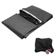 Universal Electric Scooter Mountain Bike Black Anti-dust Sunscreen Cover Waterproof 210D Coated Silv