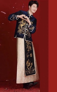 全新 男馬褂 新郎裝