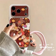 Plated Leather Phone Case For Realme C63 C53 C51 C20 C25 C15 Note 80 50 Narzo N63 N53 20 Luck Horse