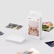 {UU61} 50Sheets Original Xiaomi Pocket Printer Paper ZINK Self-adhesive Photo Print Sheets For Xiaom