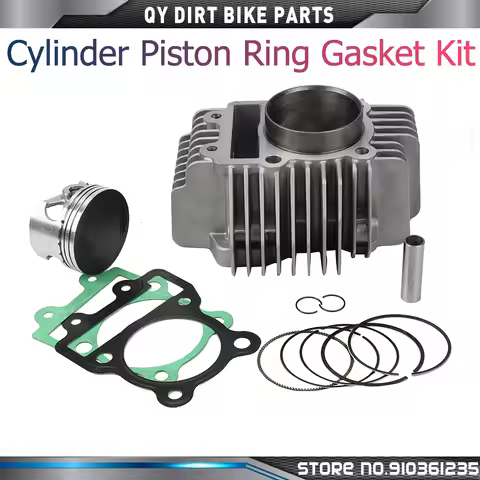 YX150 YX160 Cylinder Piston Ring Gasket Kit For 60mm Bore YinXiang YX 150cc 160cc Engine Parts Dirt 