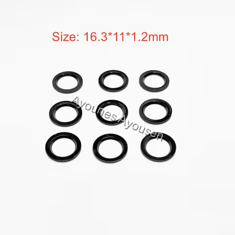 100Pcs GDI Fuel Injector Repair Kits Gasket for Mazda 3 6 CX-7 2.3L L4 Turbo L3K9-13-250A E7T20171(2