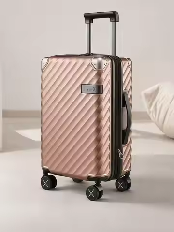 Carry On Luggage 22x14x9 Airline Approved, KVC Expandable Polycarbonate Hard Shell Suitcase For Trav