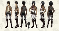 Attack on Titans shoes cosplay shoes boots fine leather performance shoes