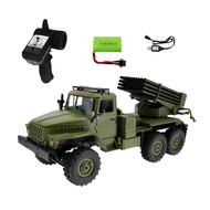WPL BM-21 1:16 Rocket Launcher RC Car Mini Truck Remote Control Car Kids Toy