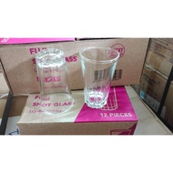 Peck shot glass No.46 LUCKY Model Lg-404602 Size 60 ml/ 2.1 oz. Fuji glass. (12 Pieces Per Dozen) Co