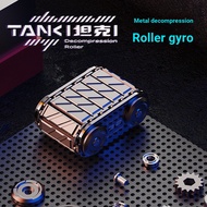 T Tank Fingertip Metal Toy Spinning Top Play e Adult Cut Play Ratchet Cross-Border Trendy Decompress