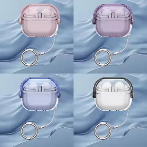 For Samsung Galaxy Buds3 FE (2025) / Buds3 Pro (2024) / Buds 3 Earphone Cover with Hook Headphone Ba