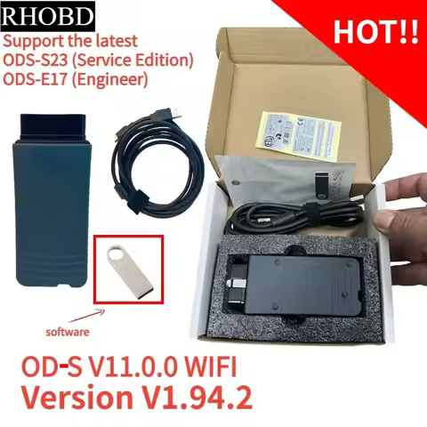 Full Chips 5054A WIFI Version Supports OD-S V11.0.0 for V/A/S Fault Diagnosis Scanner V1.9.4.2 USB V