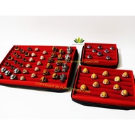 Agate holder Agate wallet and ring