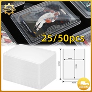 25/ 50Pcs Toploader Card Protector Case Transparent Pokemon Card Sleeve /Thick Photocard Toploader P