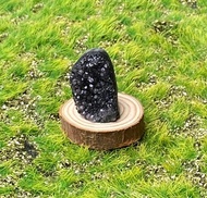 小小能量擺件-天然小小迷你滿天星紫晶鎮 紫水晶 辦公室 療癒