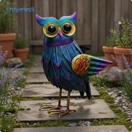 [Shamjina] Metal Feathered Creature Sculpture Rust-Resistant Feathered Creature Statue Easy to Clean