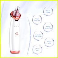 ♆ ۞ ✗ Ckeyin Blackhead Remover Electric Vacuum Suction Blackhead Extractor Clean Tool with 4 Probe