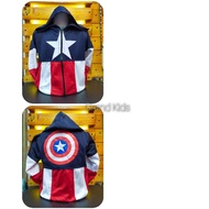 Captain America Superhero Boys Jacket/Kids Jacket/ Boys Jacket/ Superhero Boys Jacket Captain Americ