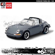 Pop Race XCartoys Porsche 911 964 Singer Targa 1:64 European Car Germany Cars Diecast Mini Scale Min