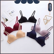 Alicia’s Secret Wireless Seamless Plain Bra | Bra Tanpa Dawai Nipis Cup A (34-36)